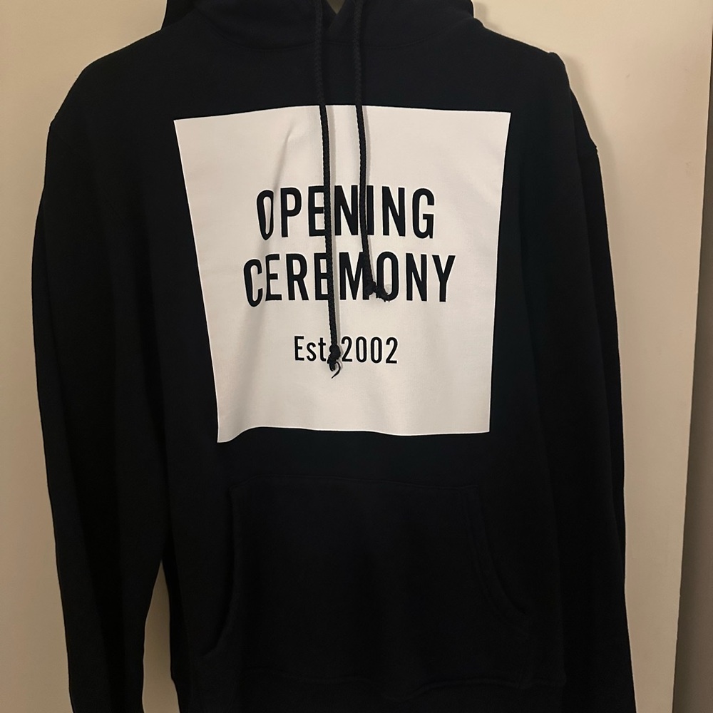Opening Ceremony Classic Black Hoodie